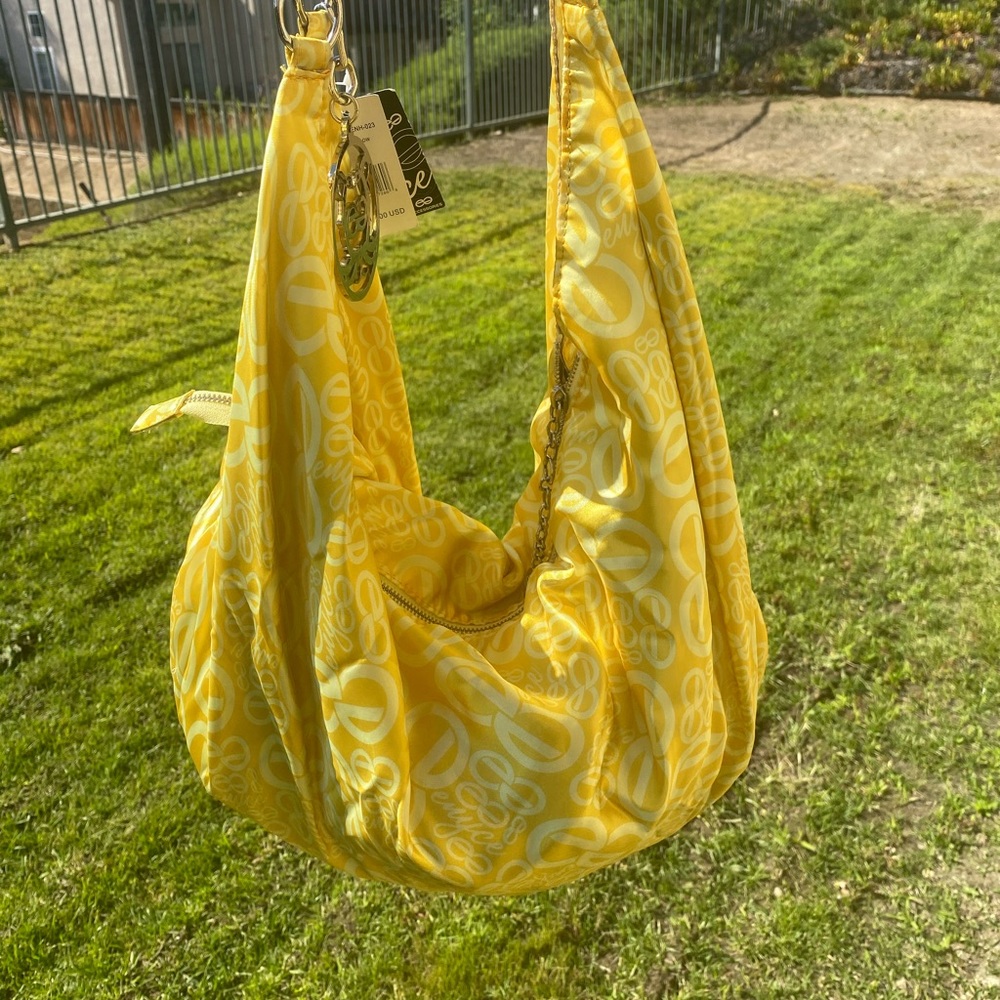 ECCO yellow purse , NWT